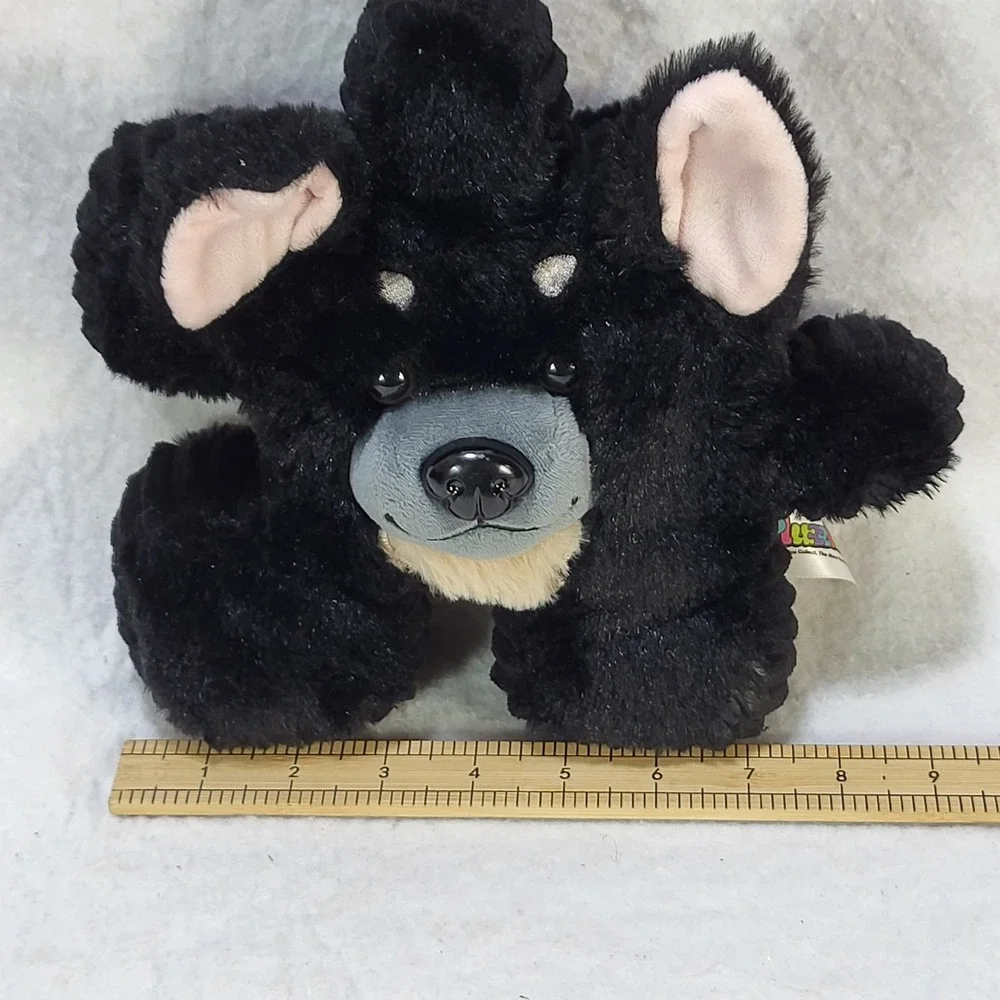 Pluzzles Yoonique Black Bear Plush Interlocking Puzzle Stuffed Animal 8